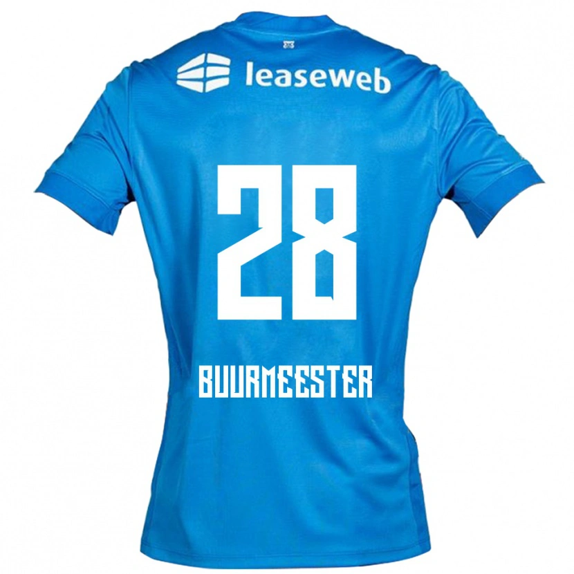 Danxen Pánské Zico Buurmeester #28 Modrá Bílá Daleko Hráčské Dresy 2025/26 Dres