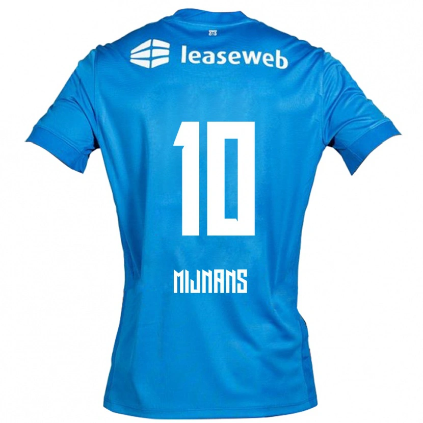 Danxen Pánské Sven Mijnans #10 Modrá Bílá Daleko Hráčské Dresy 2025/26 Dres