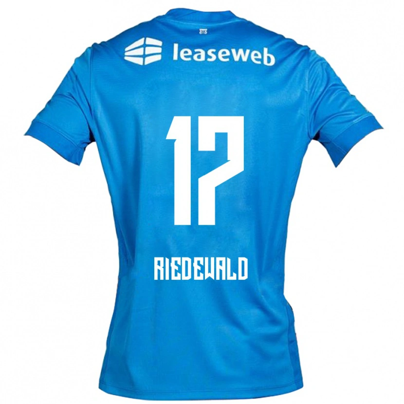 Danxen Pánské Kenzo Riedewald #17 Modrá Bílá Daleko Hráčské Dresy 2025/26 Dres