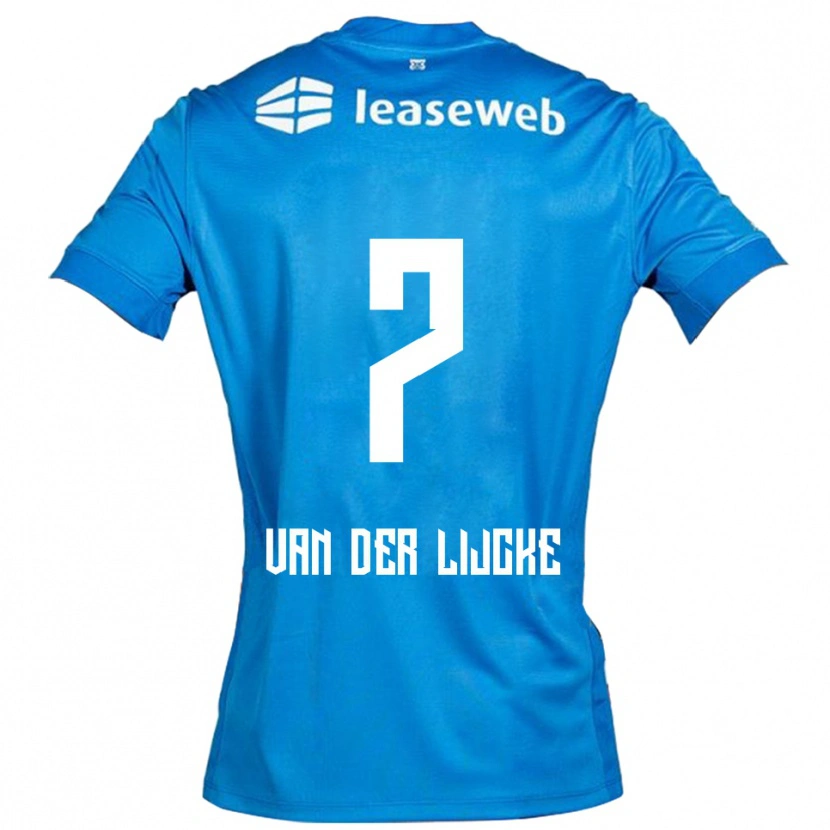 Danxen Pánské Donny Van Der Lijcke #7 Modrá Bílá Daleko Hráčské Dresy 2025/26 Dres