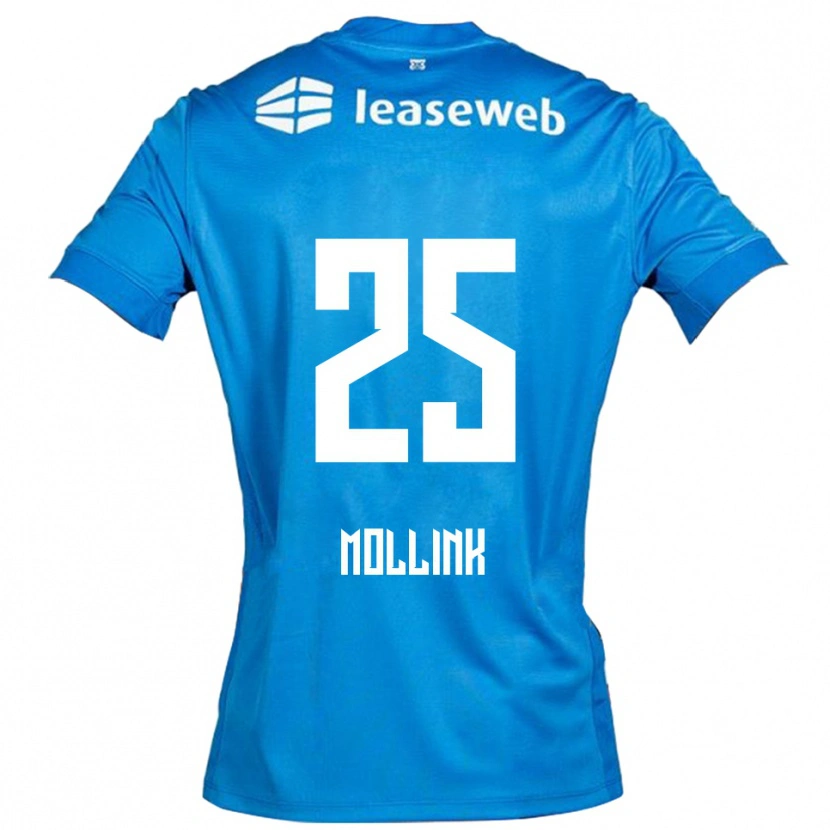 Danxen Pánské Yaël Mollink #25 Modrá Bílá Daleko Hráčské Dresy 2025/26 Dres