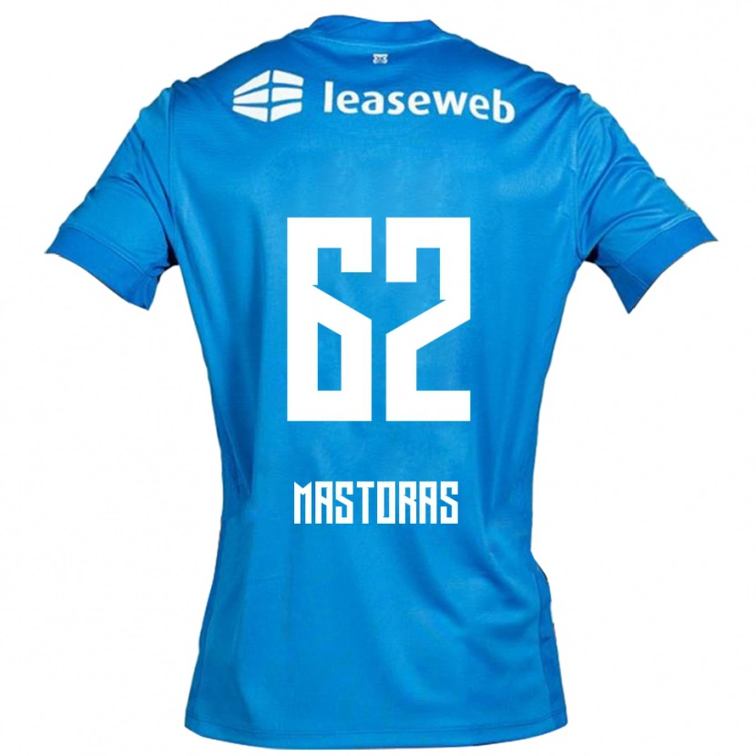 Danxen Pánské Enoch Mastoras #62 Modrá Bílá Daleko Hráčské Dresy 2025/26 Dres