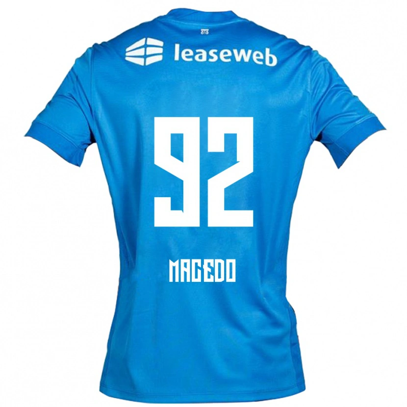 Danxen Pánské Rodrigo Macedo #92 Modrá Bílá Daleko Hráčské Dresy 2025/26 Dres