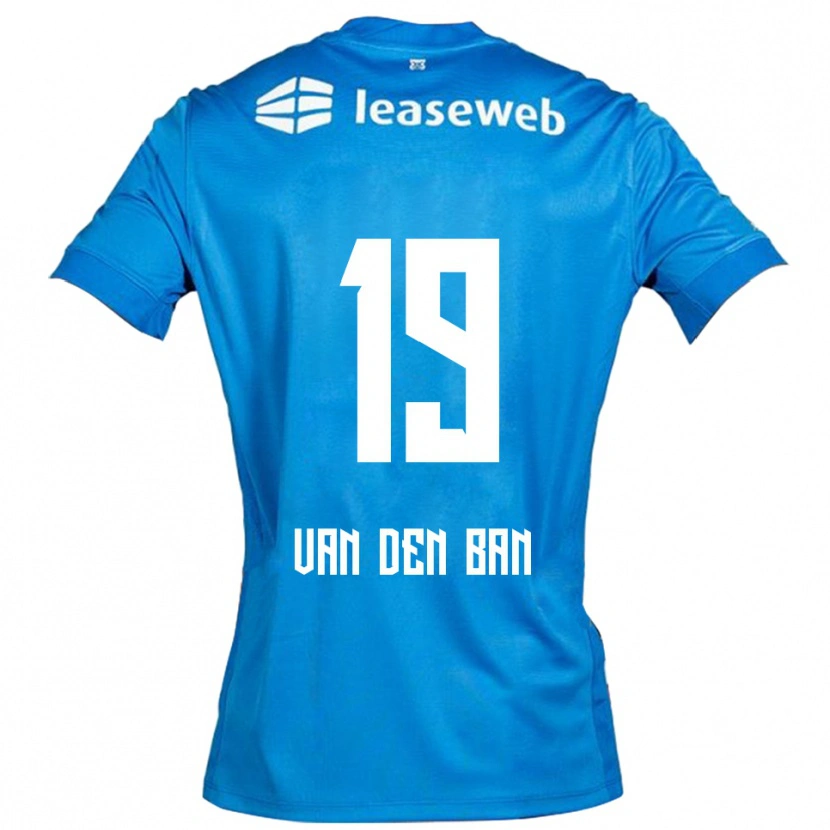 Danxen Pánské Yoël Van Den Ban #19 Modrá Bílá Daleko Hráčské Dresy 2025/26 Dres