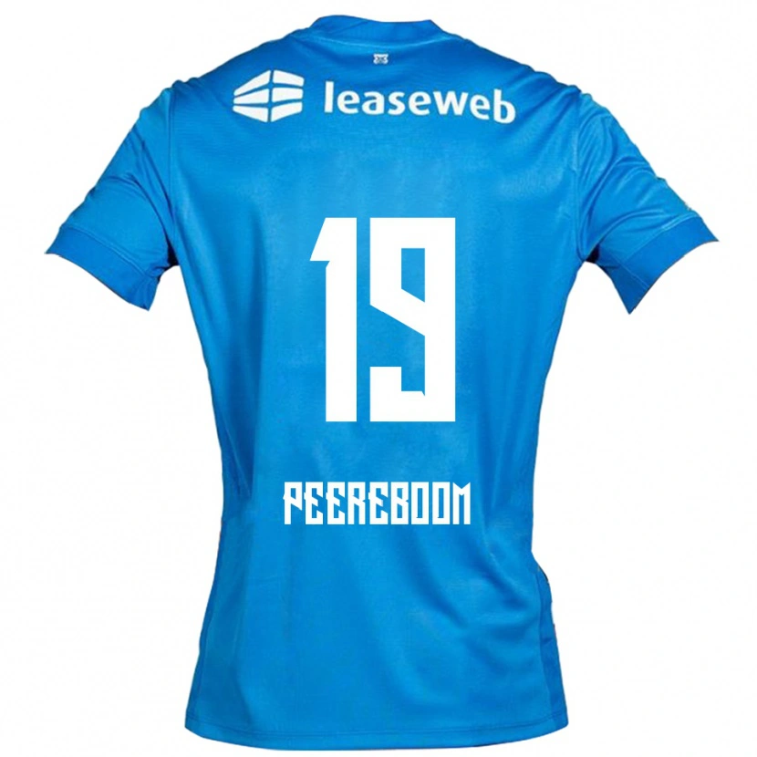 Danxen Pánské Sanne Peereboom #19 Modrá Bílá Daleko Hráčské Dresy 2025/26 Dres