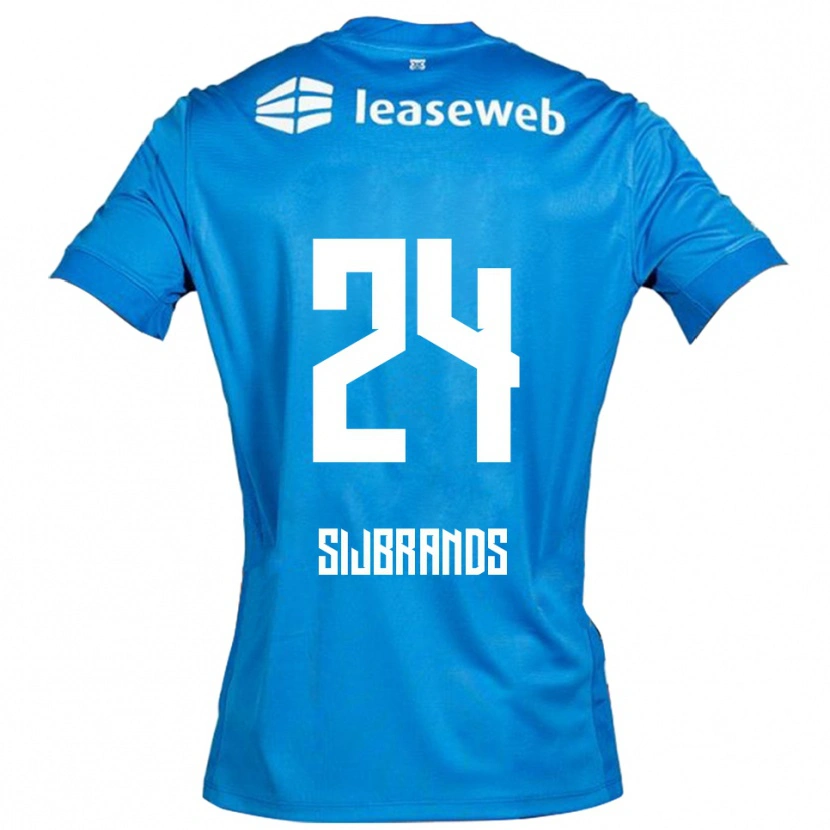 Danxen Pánské Julian Sijbrands #24 Modrá Bílá Daleko Hráčské Dresy 2025/26 Dres