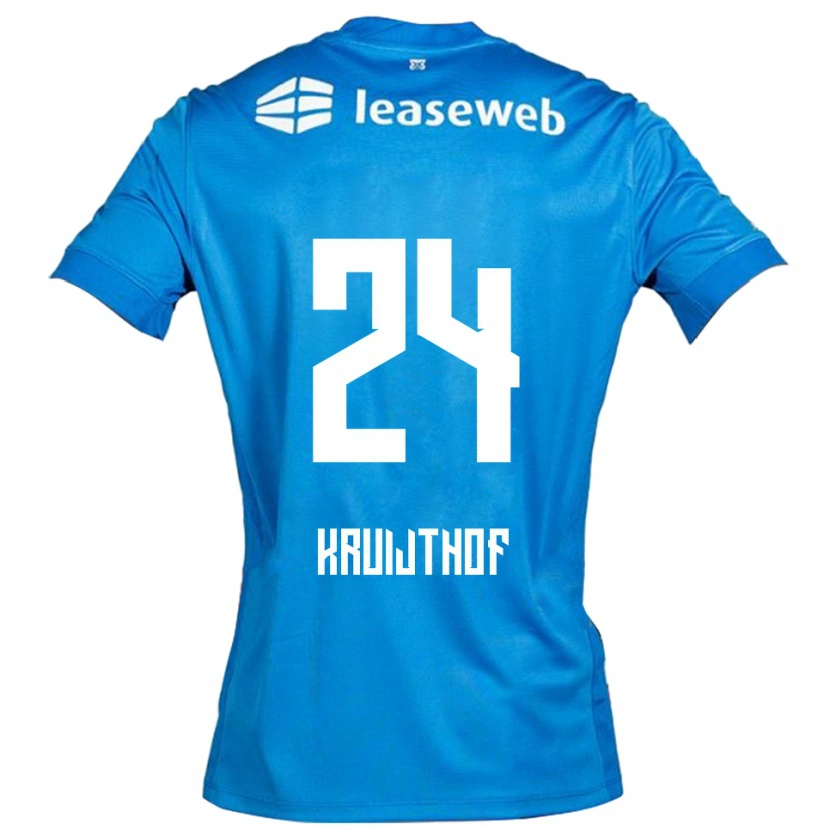 Danxen Pánské Annemiek Kruijthof #24 Modrá Bílá Daleko Hráčské Dresy 2025/26 Dres