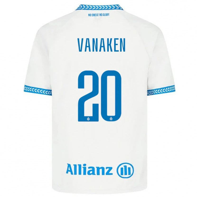Danxen Pánské Hans Vanaken #20 Modrá Bílá Daleko Hráčské Dresy 2025/26 Dres