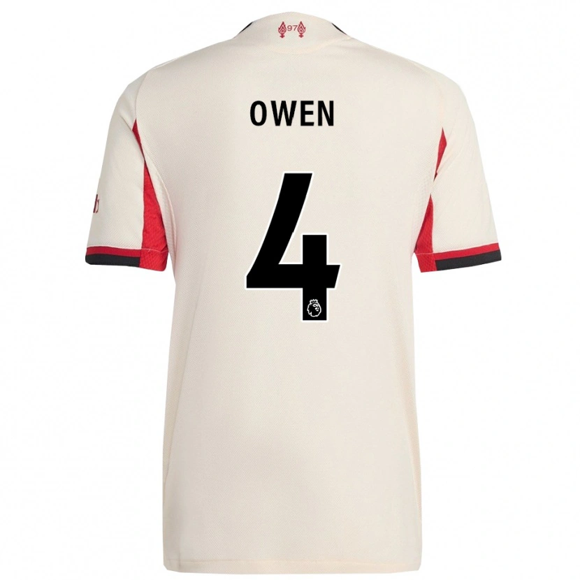 Danxen Pánské Harvey Owen #4 Bílá Černá Daleko Hráčské Dresy 2025/26 Dres