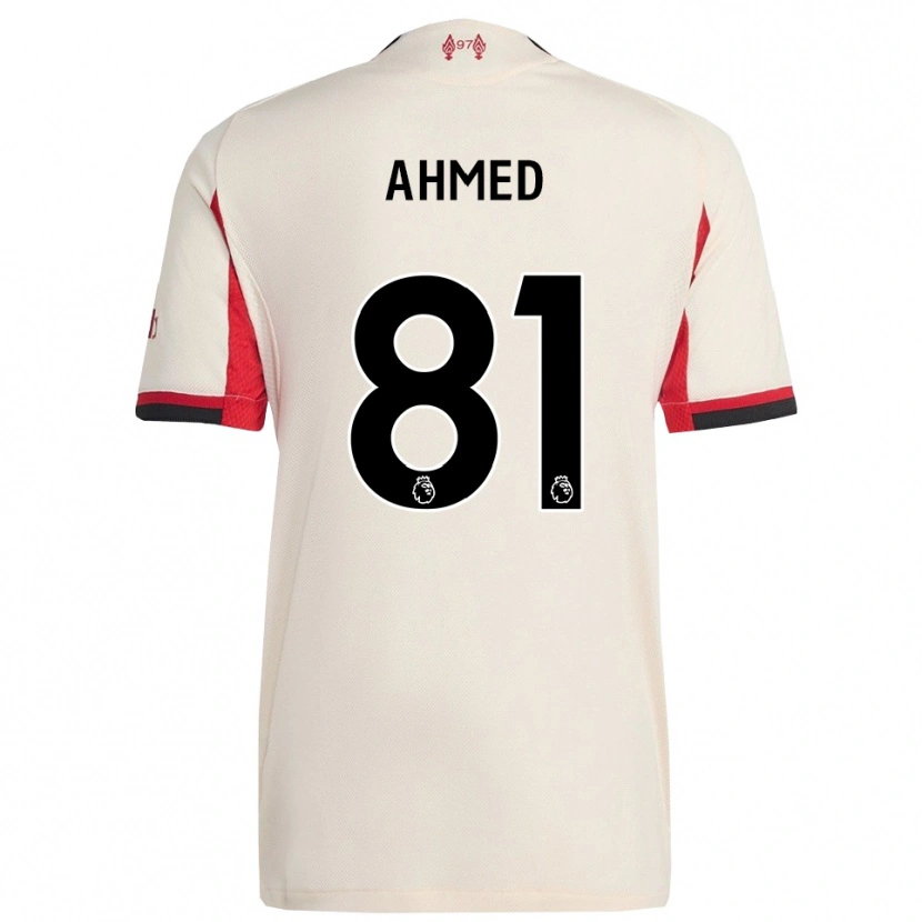Danxen Pánské Kareem Ahmed #81 Bílá Černá Daleko Hráčské Dresy 2025/26 Dres