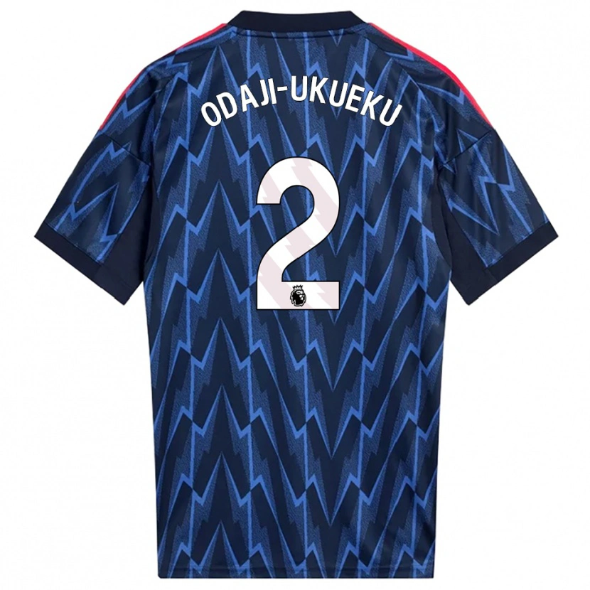 Danxen Pánské Theo Odaji-Ukueku #2 Tmavě Modrá Červená Daleko Hráčské Dresy 2025/26 Dres