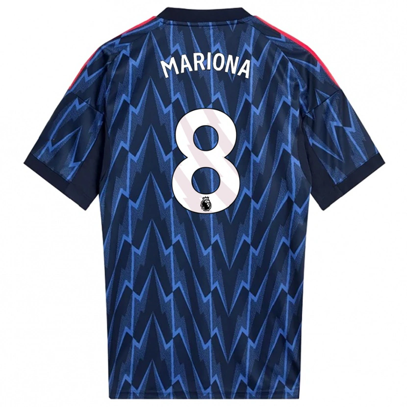 Danxen Pánské Mariona Caldentey #8 Tmavě Modrá Červená Daleko Hráčské Dresy 2025/26 Dres