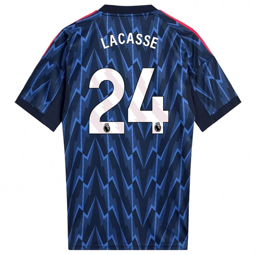 Danxen Pánské Cloé Lacasse #24 Tmavě Modrá Červená Daleko Hráčské Dresy 2025/26 Dres