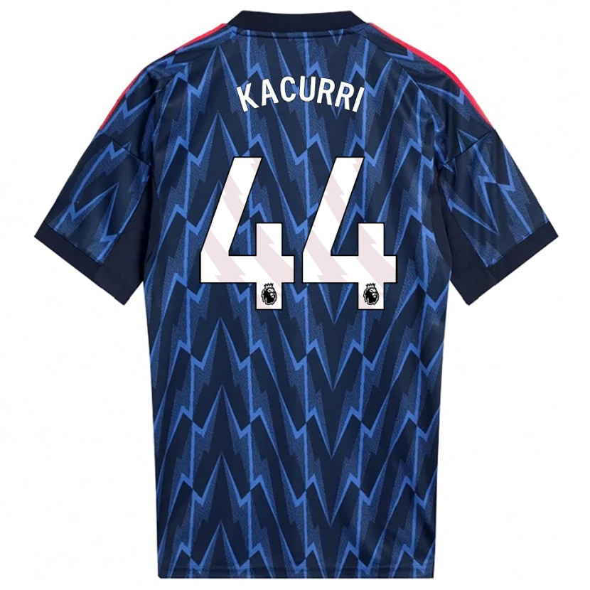 Danxen Pánské Maldini Kacurri #44 Tmavě Modrá Červená Daleko Hráčské Dresy 2025/26 Dres