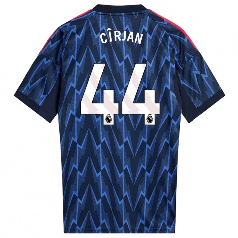 Danxen Pánské Catalin Cîrjan #44 Tmavě Modrá Červená Daleko Hráčské Dresy 2025/26 Dres