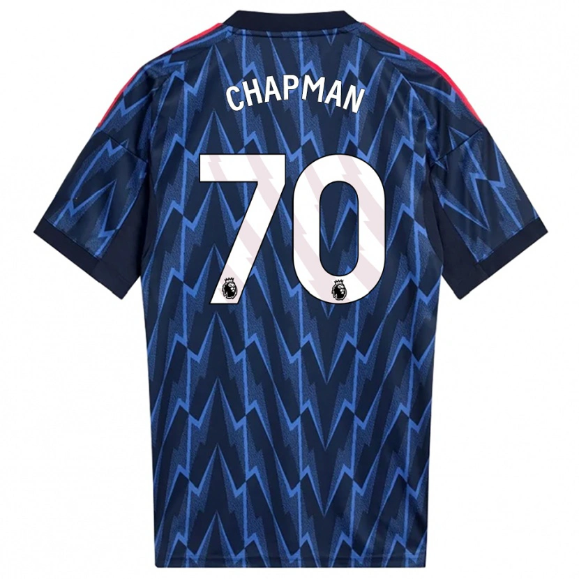 Danxen Pánské Samuel Chapman #70 Tmavě Modrá Červená Daleko Hráčské Dresy 2025/26 Dres