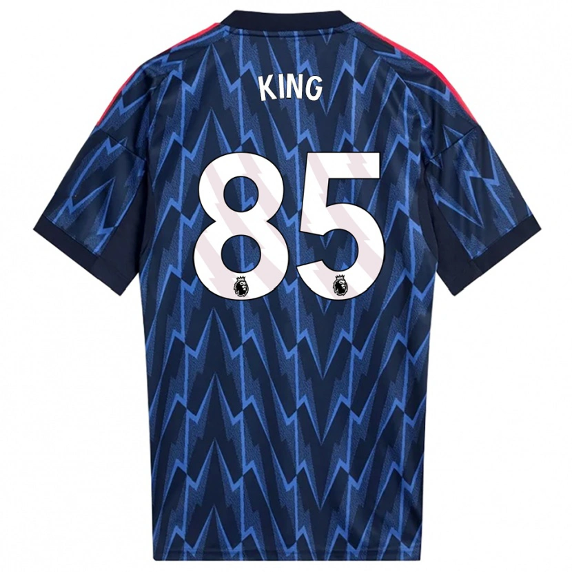 Danxen Pánské Josiah King #85 Tmavě Modrá Červená Daleko Hráčské Dresy 2025/26 Dres