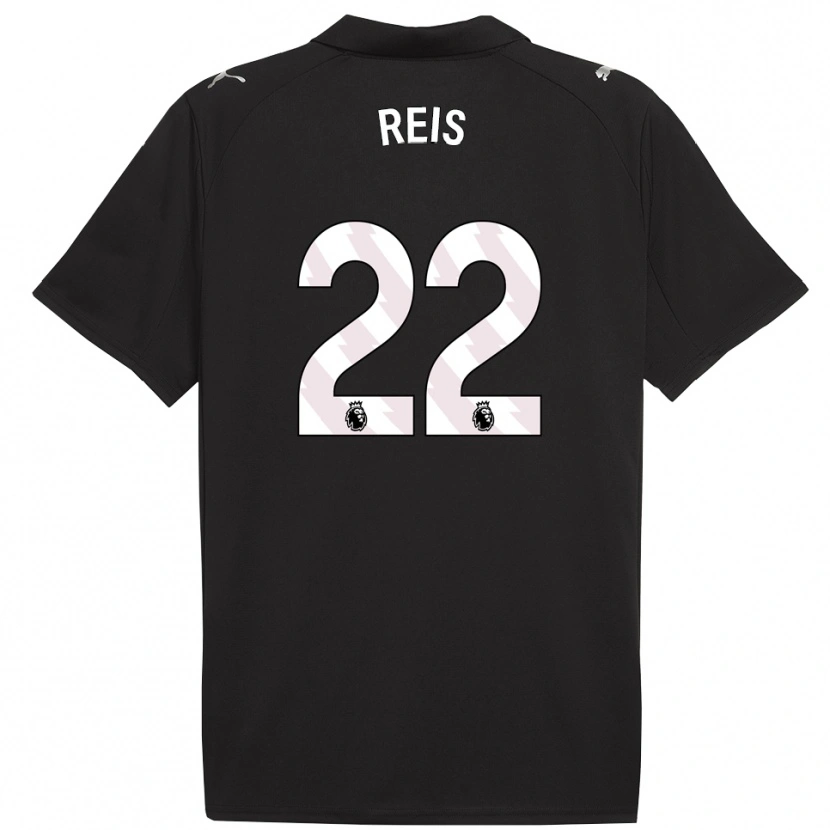 Danxen Pánské Vitor Reis #22 Černá Bílá Daleko Hráčské Dresy 2025/26 Dres