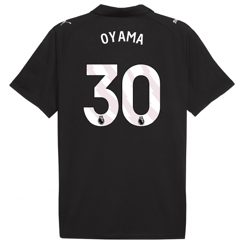 Danxen Pánské Aemu Oyama #30 Černá Bílá Daleko Hráčské Dresy 2025/26 Dres
