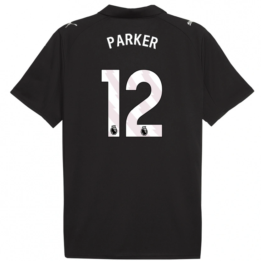 Danxen Pánské Xavier Parker #12 Černá Bílá Daleko Hráčské Dresy 2025/26 Dres