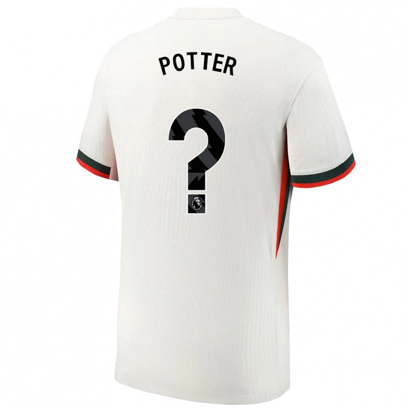 Danxen Pánské Lexi Potter #0 Bílá Zelená Daleko Hráčské Dresy 2025/26 Dres