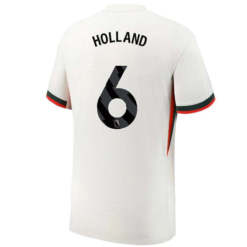 Danxen Pánské Charlie Holland #6 Bílá Zelená Daleko Hráčské Dresy 2025/26 Dres