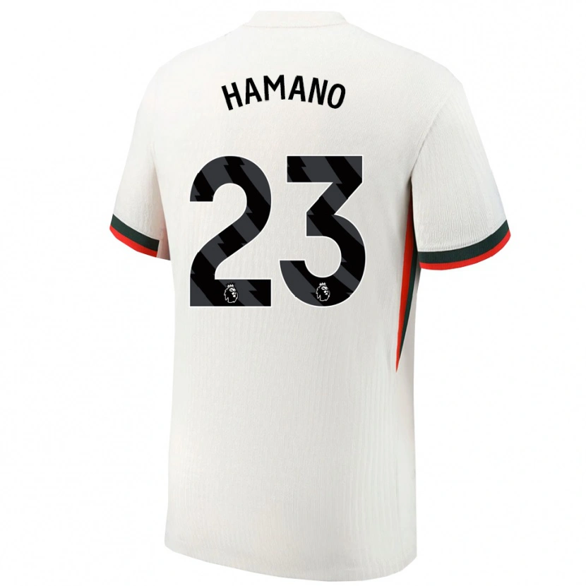 Danxen Pánské Maika Hamano #23 Bílá Zelená Daleko Hráčské Dresy 2025/26 Dres