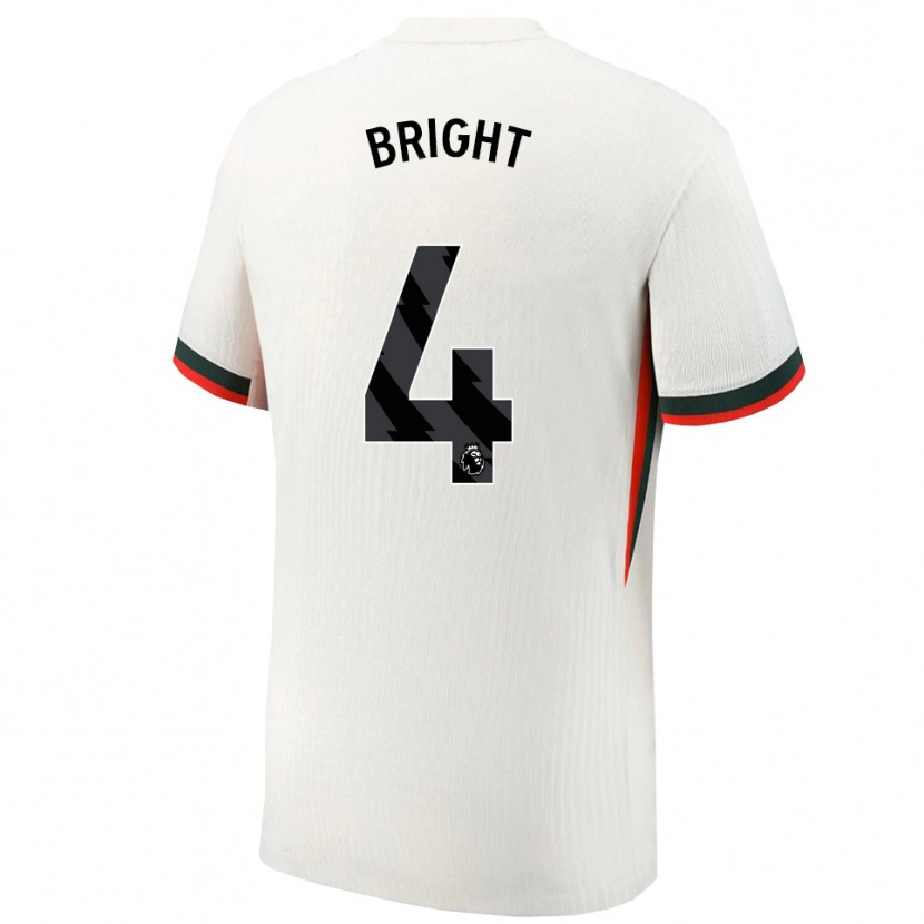 Danxen Pánské Millie Bright #4 Bílá Zelená Daleko Hráčské Dresy 2025/26 Dres