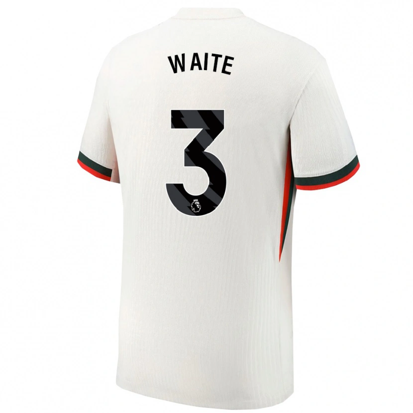 Danxen Pánské Dante Waite #3 Bílá Zelená Daleko Hráčské Dresy 2025/26 Dres