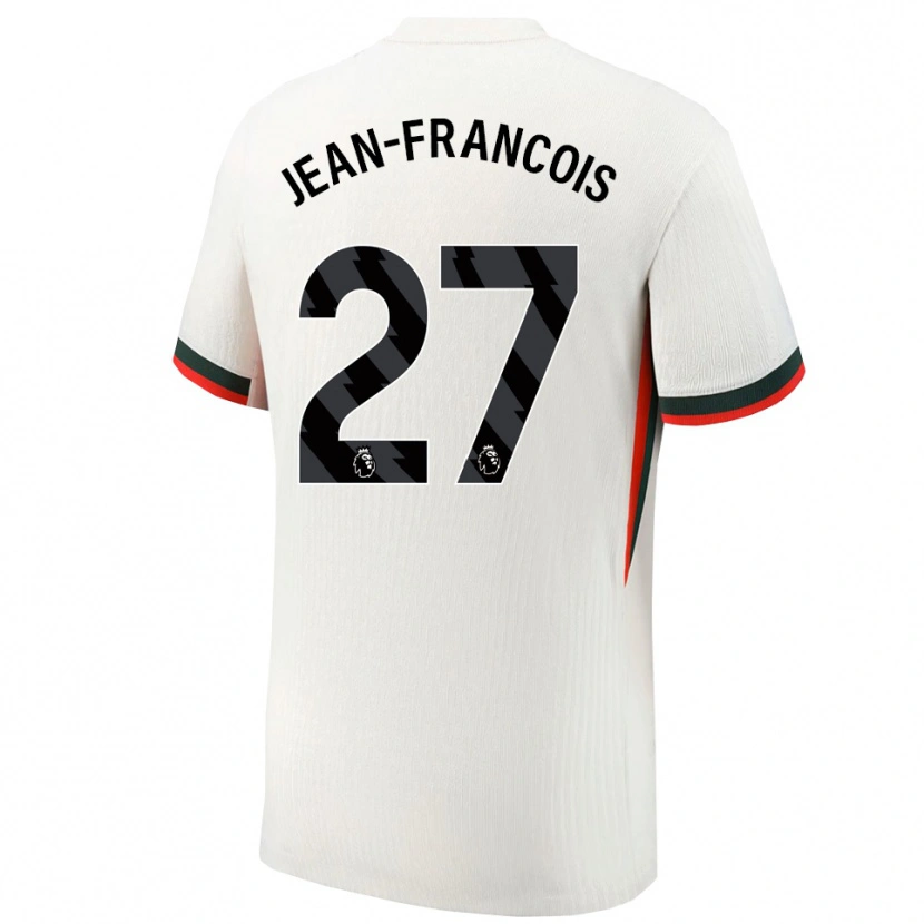 Danxen Pánské Oriane Jean-Francois #27 Bílá Zelená Daleko Hráčské Dresy 2025/26 Dres