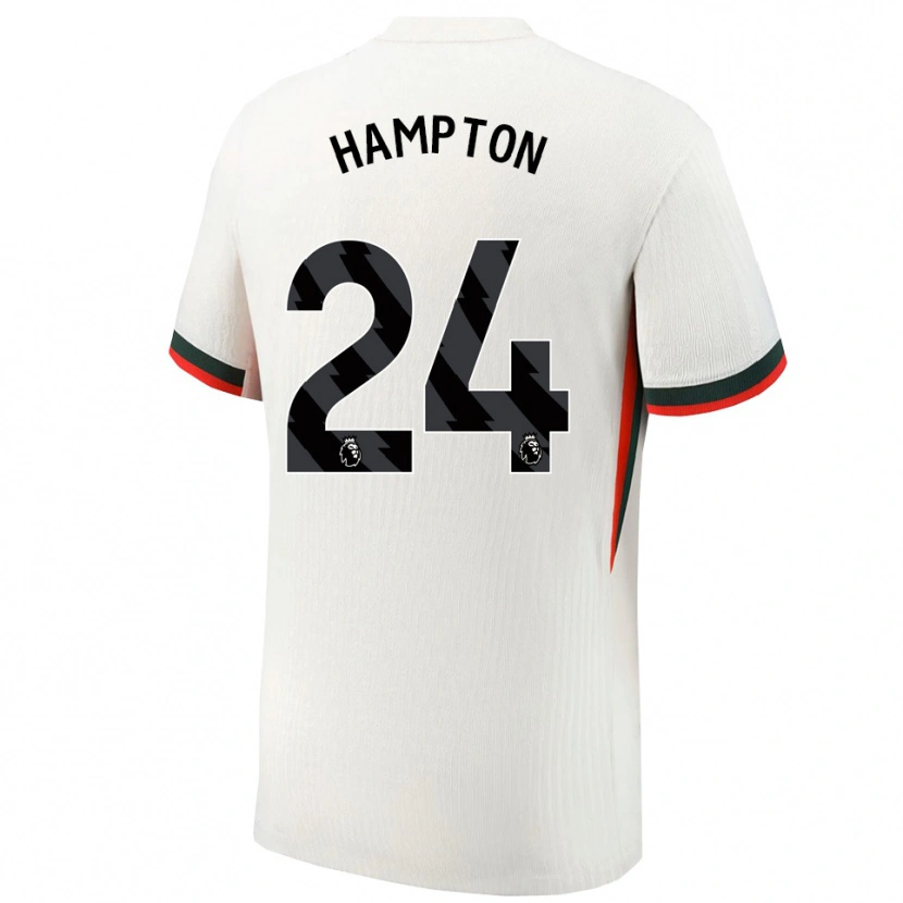Danxen Pánské Hannah Hampton #24 Bílá Zelená Daleko Hráčské Dresy 2025/26 Dres