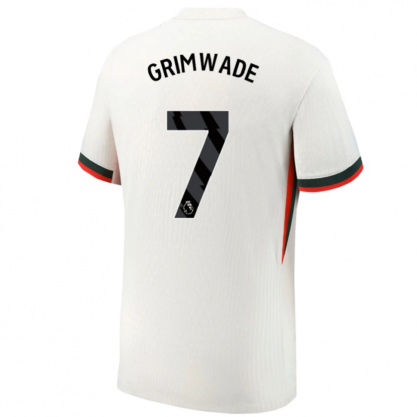 Danxen Pánské Heze Grimwade #7 Bílá Zelená Daleko Hráčské Dresy 2025/26 Dres