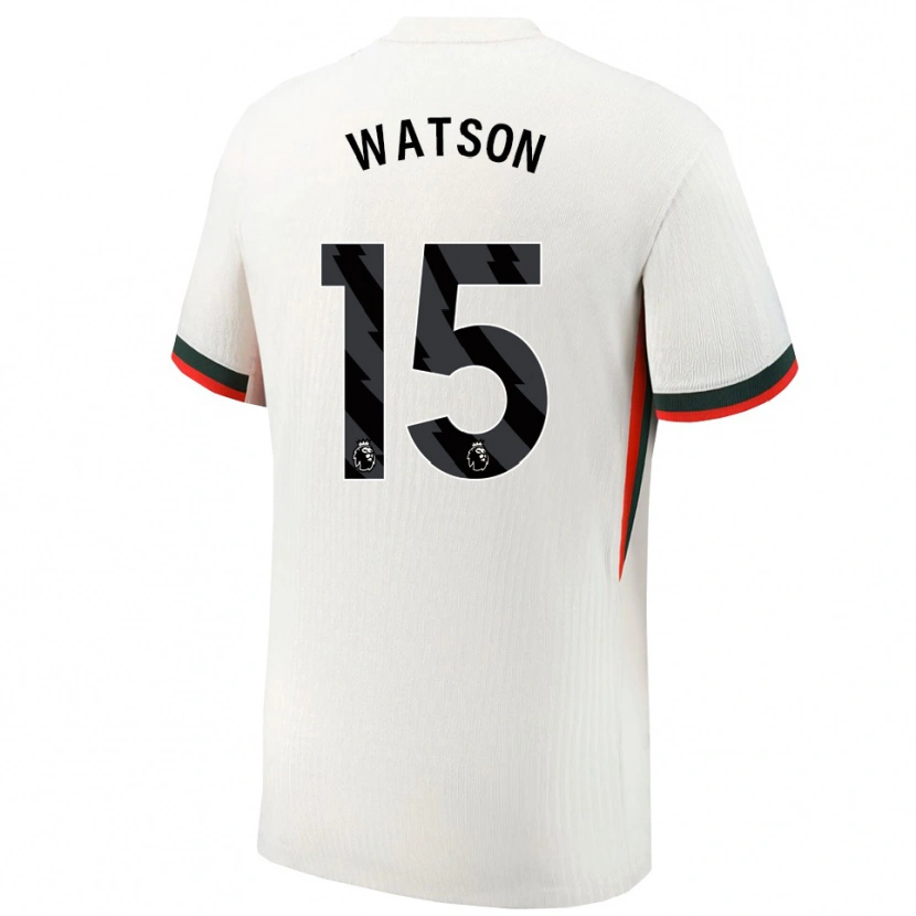 Danxen Pánské Reggie Watson #15 Bílá Zelená Daleko Hráčské Dresy 2025/26 Dres