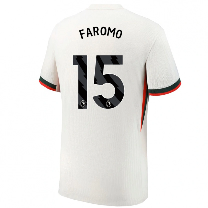 Danxen Pánské Trey Faromo #15 Bílá Zelená Daleko Hráčské Dresy 2025/26 Dres