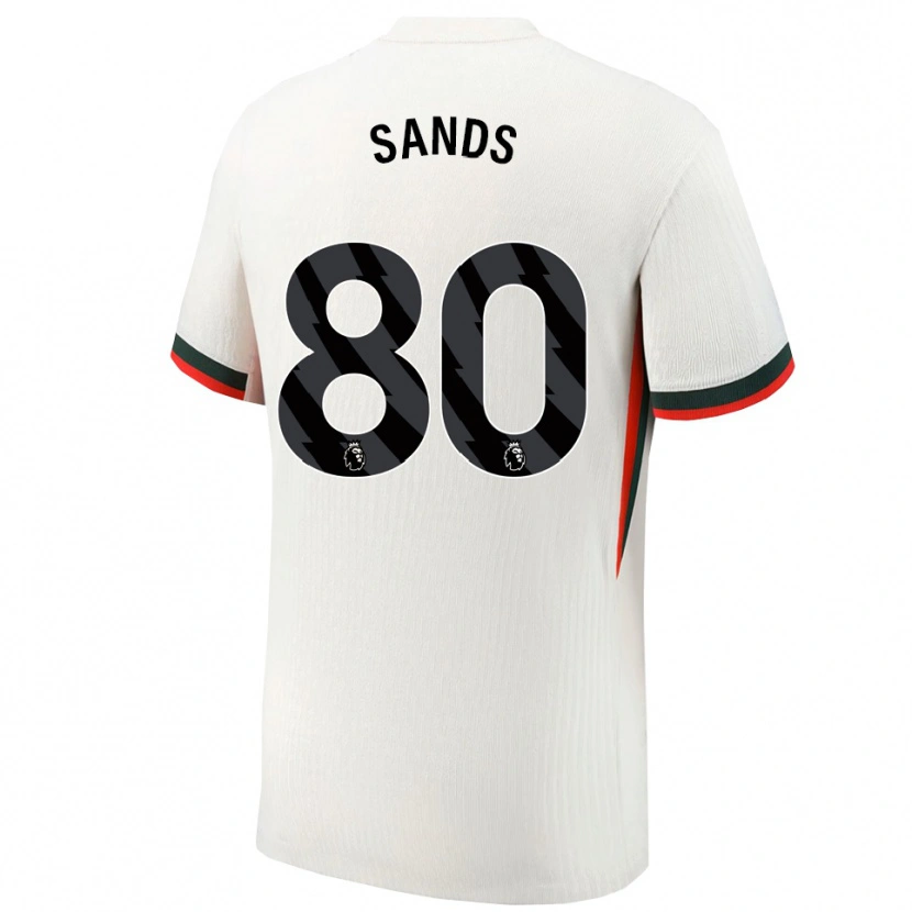 Danxen Pánské Hudson Sands #80 Bílá Zelená Daleko Hráčské Dresy 2025/26 Dres