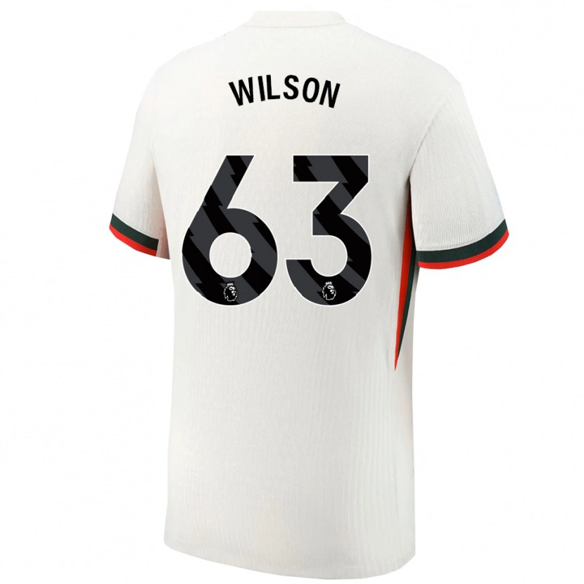 Danxen Pánské Kaiden Wilson #63 Bílá Zelená Daleko Hráčské Dresy 2025/26 Dres