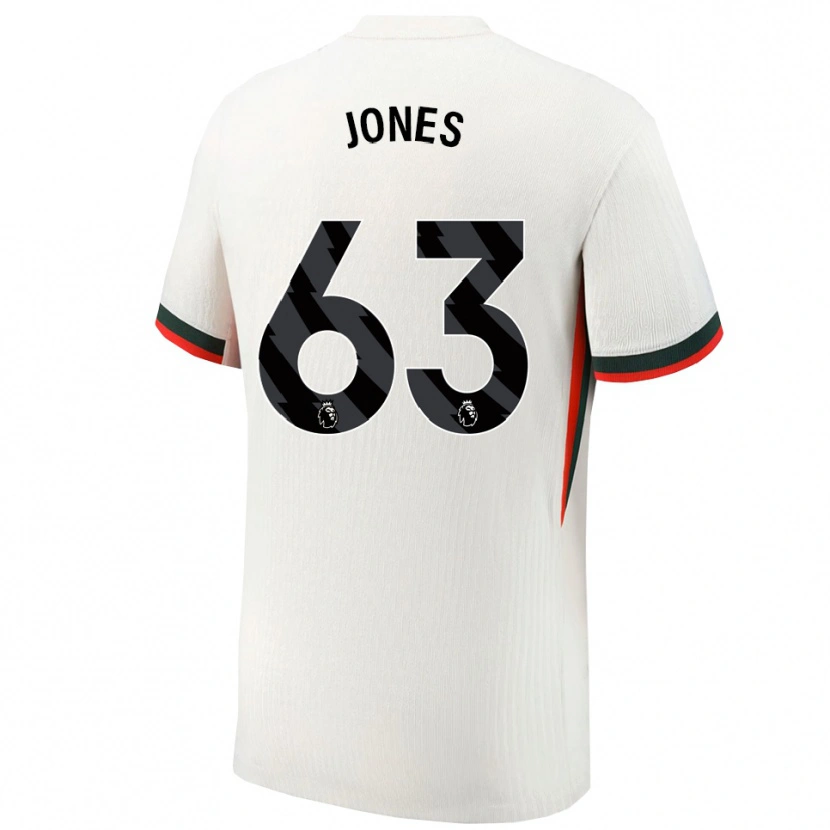 Danxen Pánské Vera Jones #63 Bílá Zelená Daleko Hráčské Dresy 2025/26 Dres