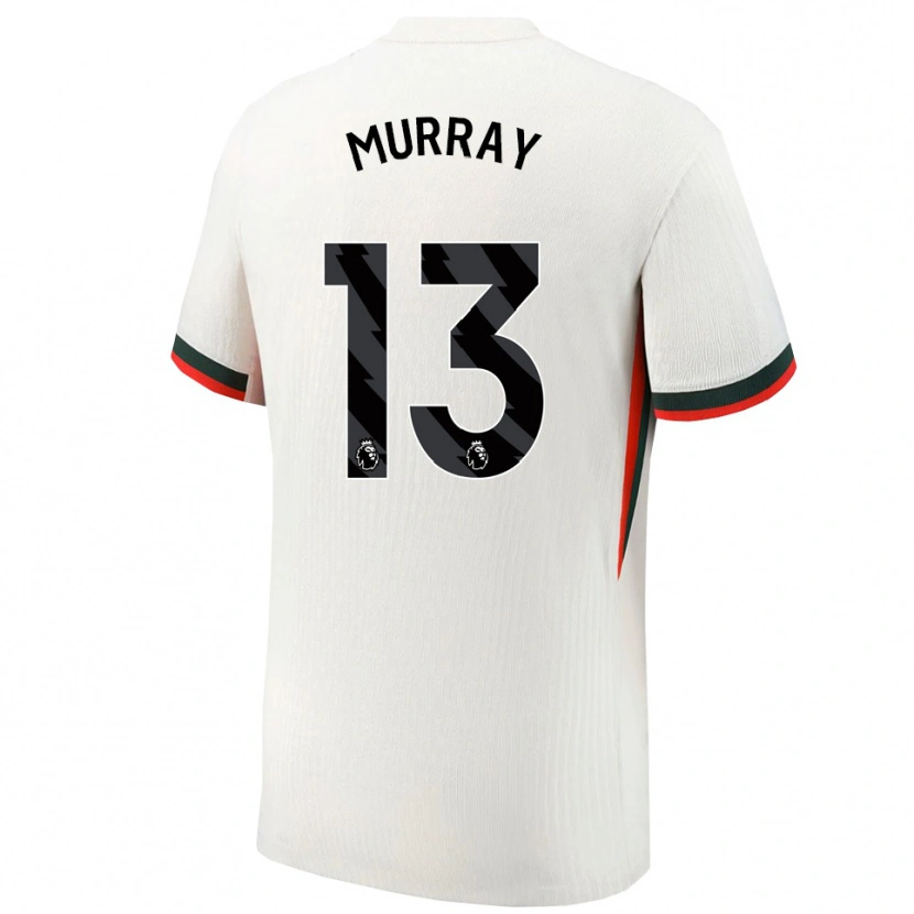 Danxen Pánské Jake Murray #13 Bílá Zelená Daleko Hráčské Dresy 2025/26 Dres