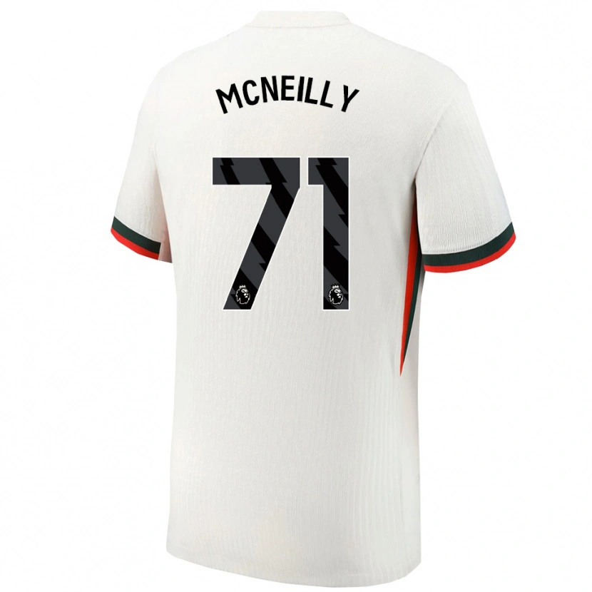 Danxen Pánské Donnell Mcneilly #71 Bílá Zelená Daleko Hráčské Dresy 2025/26 Dres