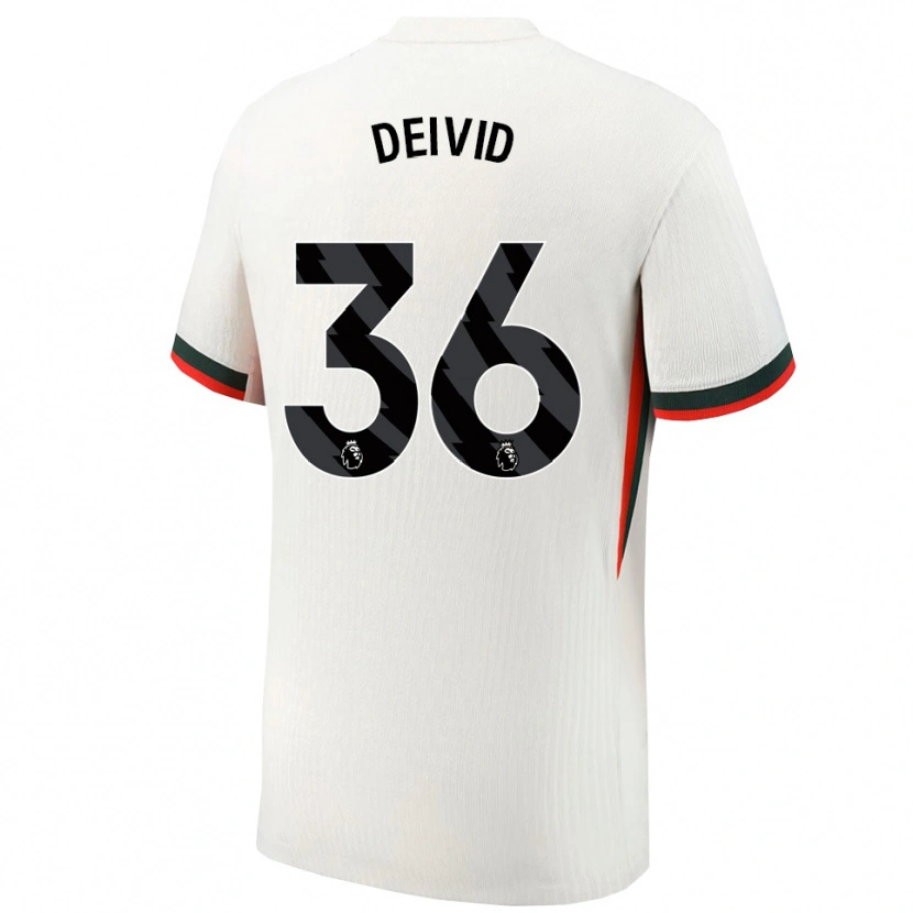 Danxen Pánské Deivid Washington #36 Bílá Zelená Daleko Hráčské Dresy 2025/26 Dres