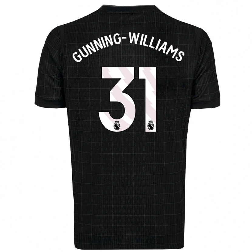 Danxen Pánské Lenna Gunning-Williams #31 Černá Šedá Daleko Hráčské Dresy 2025/26 Dres