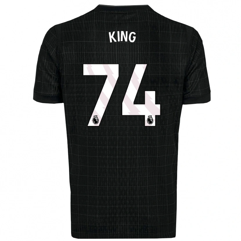 Danxen Pánské Maeson King #74 Černá Šedá Daleko Hráčské Dresy 2025/26 Dres