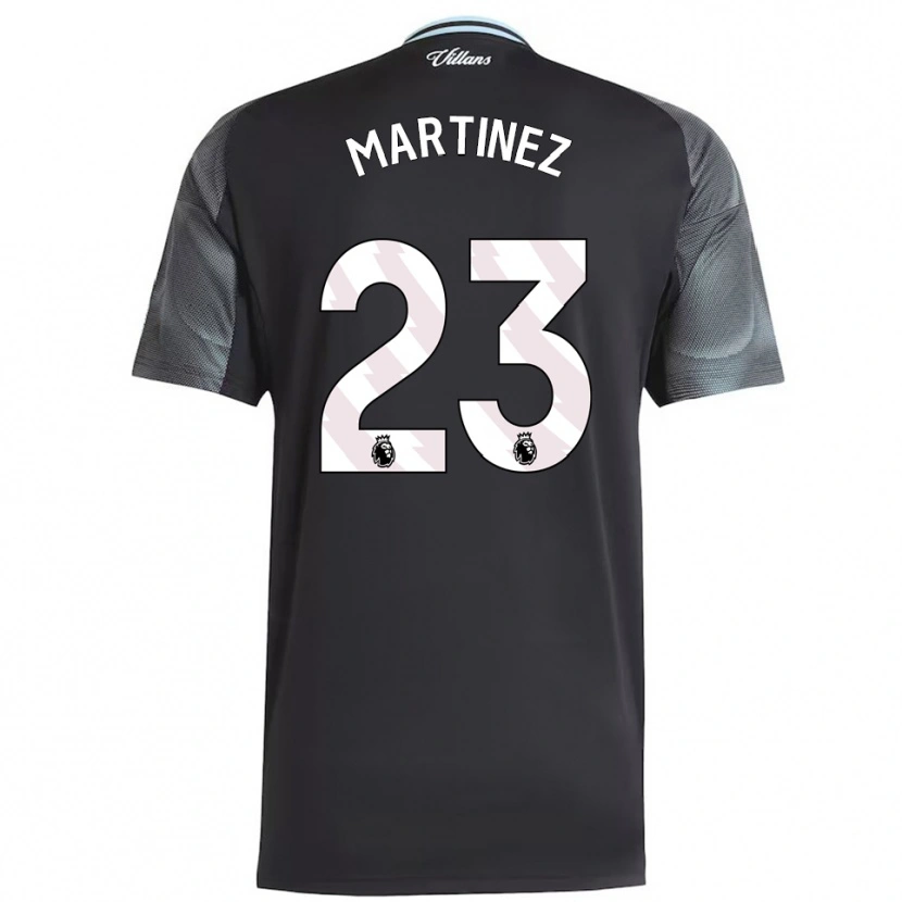 Danxen Pánské Emiliano Martínez #23 Černá Nebesky Modrá Daleko Hráčské Dresy 2025/26 Dres
