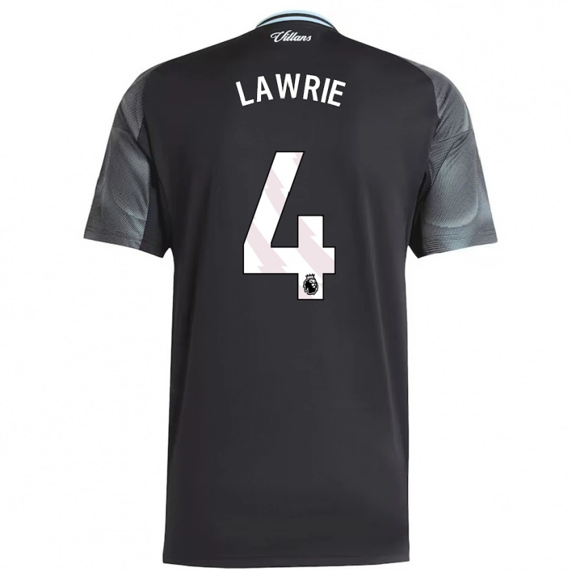 Danxen Pánské Freddie Lawrie #4 Černá Nebesky Modrá Daleko Hráčské Dresy 2025/26 Dres