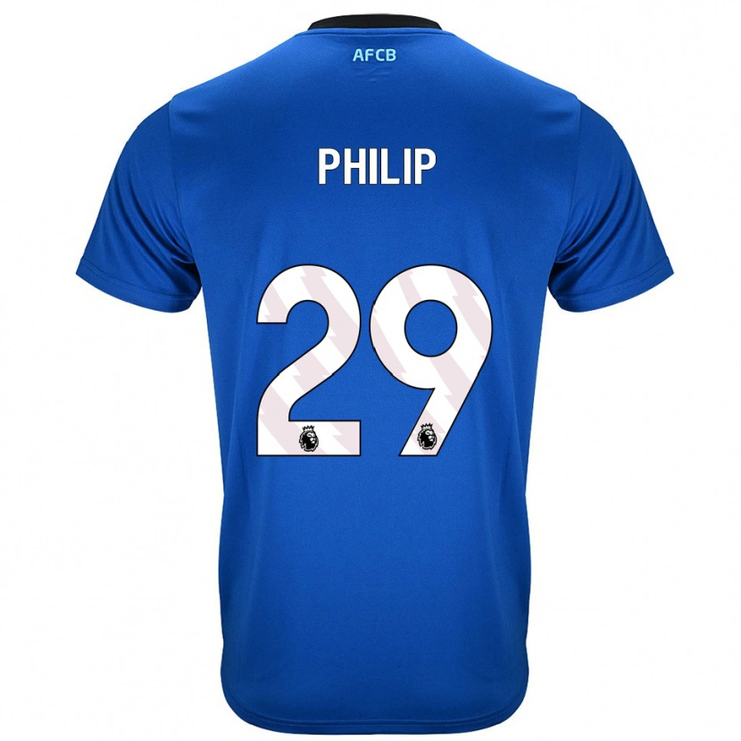 Danxen Pánské Philip Billing #29 Modrá Černá Daleko Hráčské Dresy 2025/26 Dres