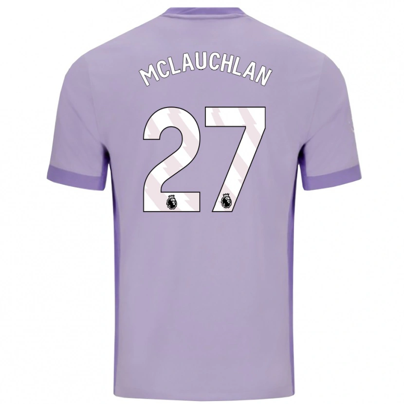 Danxen Pánské Rachel Mclauchlan #27 Taro Fialová Bílá Daleko Hráčské Dresy 2025/26 Dres