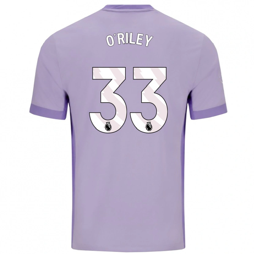 Danxen Pánské Matt O'riley #33 Taro Fialová Bílá Daleko Hráčské Dresy 2025/26 Dres