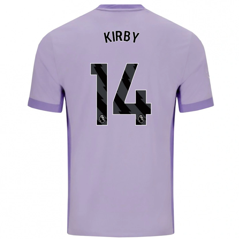Danxen Pánské Fran Kirby #14 Taro Fialová Bílá Daleko Hráčské Dresy 2025/26 Dres