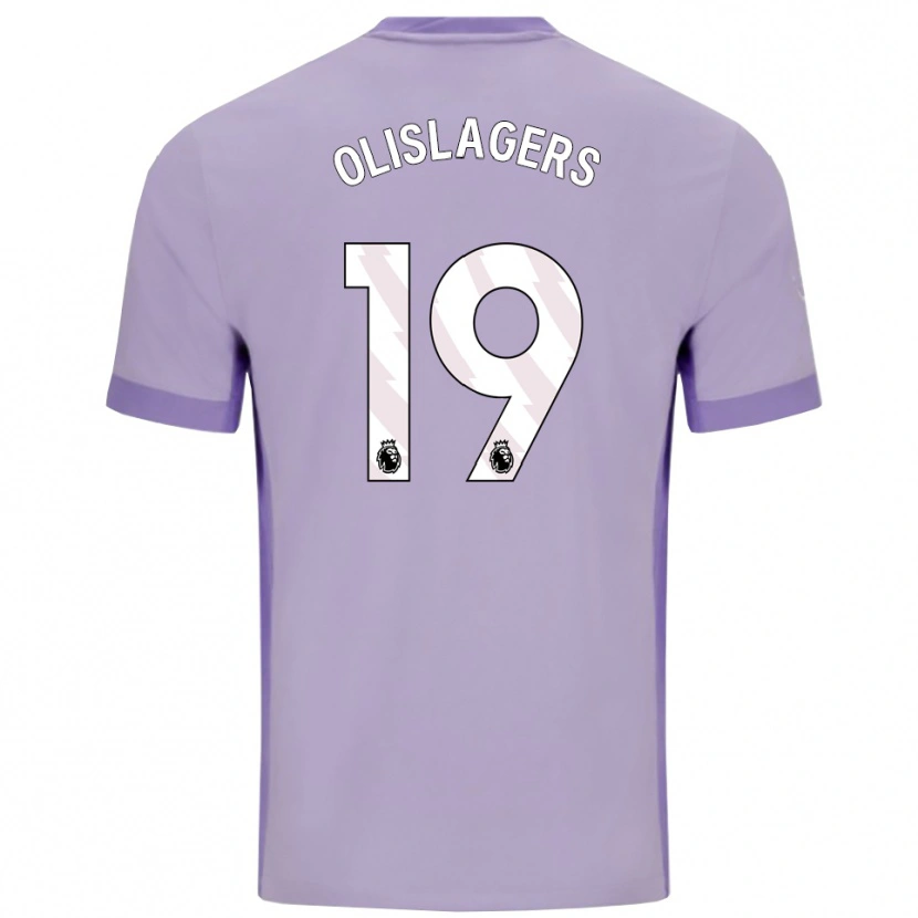 Danxen Pánské Marisa Olislagers #19 Taro Fialová Bílá Daleko Hráčské Dresy 2025/26 Dres