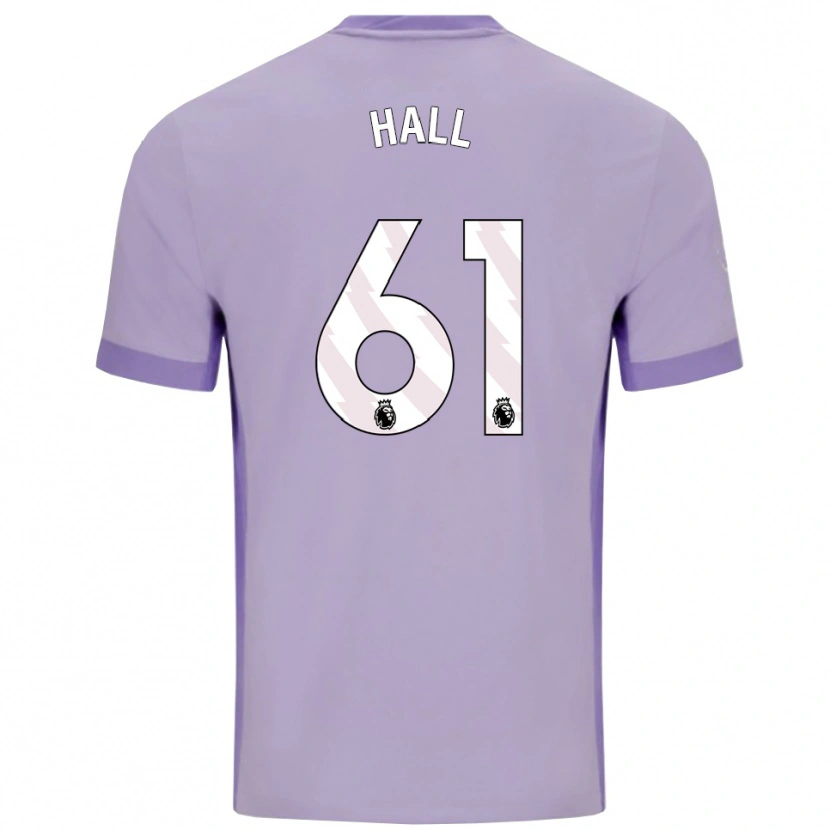 Danxen Pánské Steven Hall #61 Taro Fialová Bílá Daleko Hráčské Dresy 2025/26 Dres